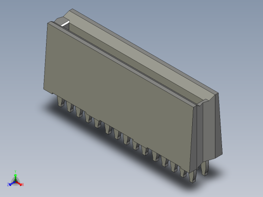 侧边卡连接器-457140002_stp