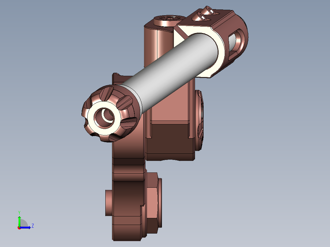 &Amp;+夹的三重夹左视图