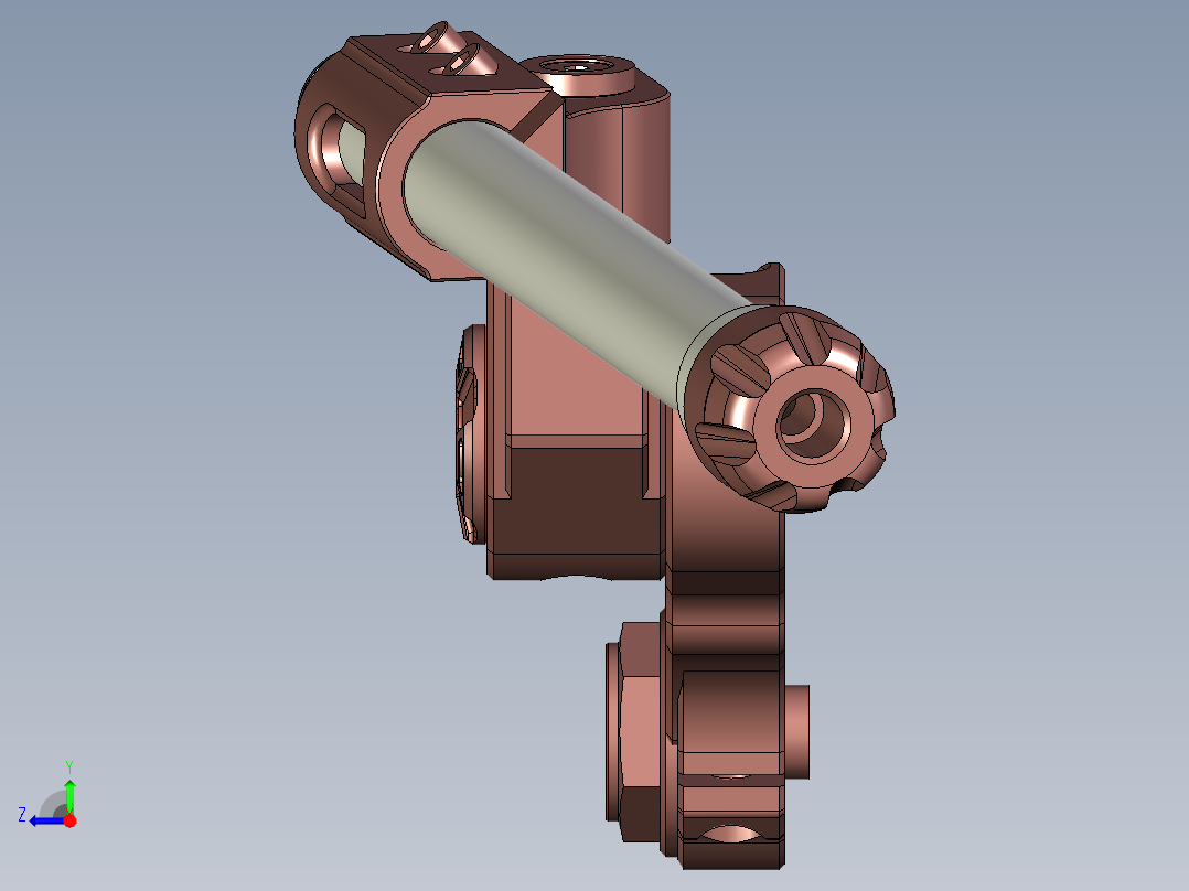 &Amp;+夹的三重夹右视图