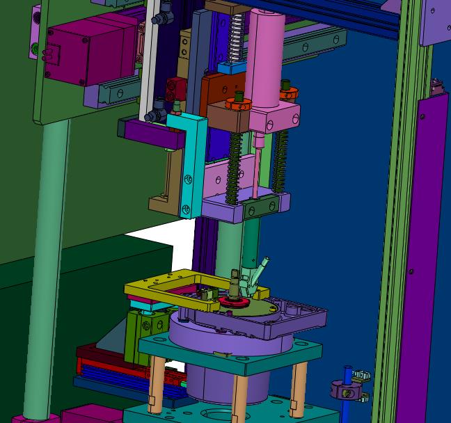 电机螺丝螺母组装机