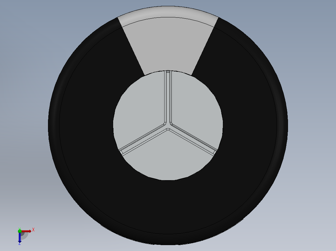 电容器 二极管 电阻器-Capacitor 47uF-50V俯视图