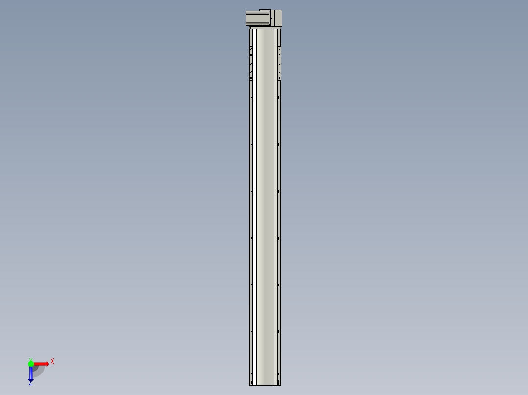 CCTL模组同步带-TL135B-LU-1200俯视图