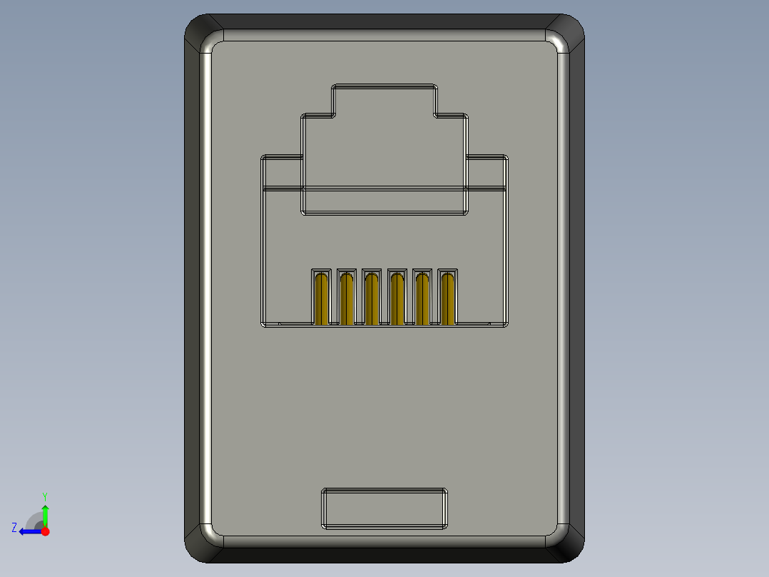 电脑数码接头 (10)右视图