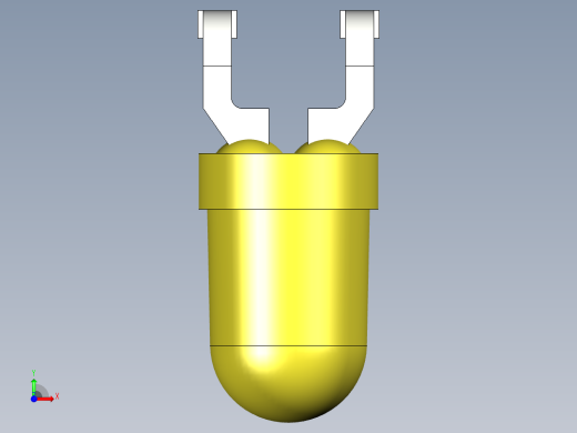 光电元件封装-L-934YD-RA前视缩略图