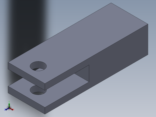 S42 传动臂正等轴测缩略图