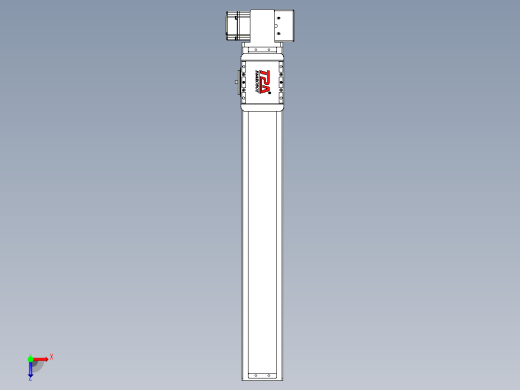 同步带全封闭直线模组TPA-HCB-85D-90-L500-LP-Y-P20-N3俯视缩略图