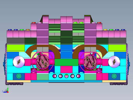 复仇火箭蝙蝠车积木右视缩略图