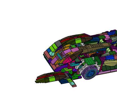 复仇火箭蝙蝠车积木缩略图