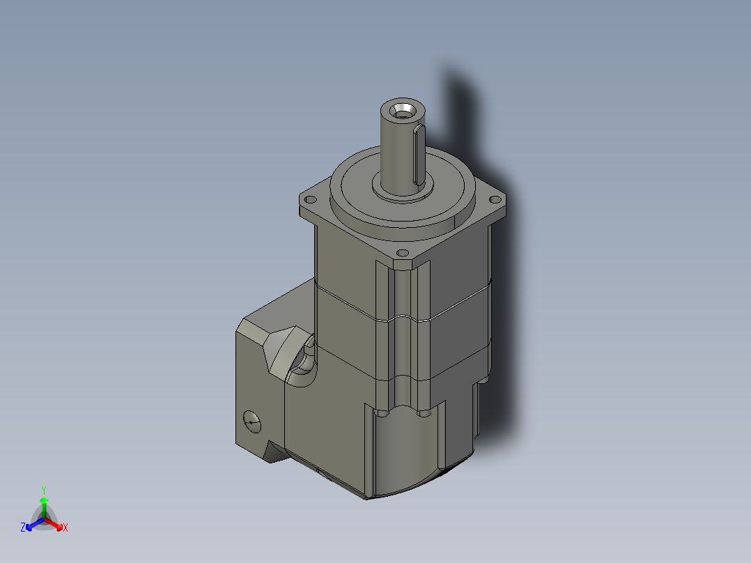 斜齿ZPGH142-L2 28-130-165-M10.STEP正等轴测图