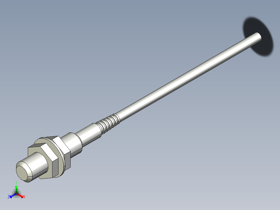 基恩士EV-108M_kc图纸模型主视图