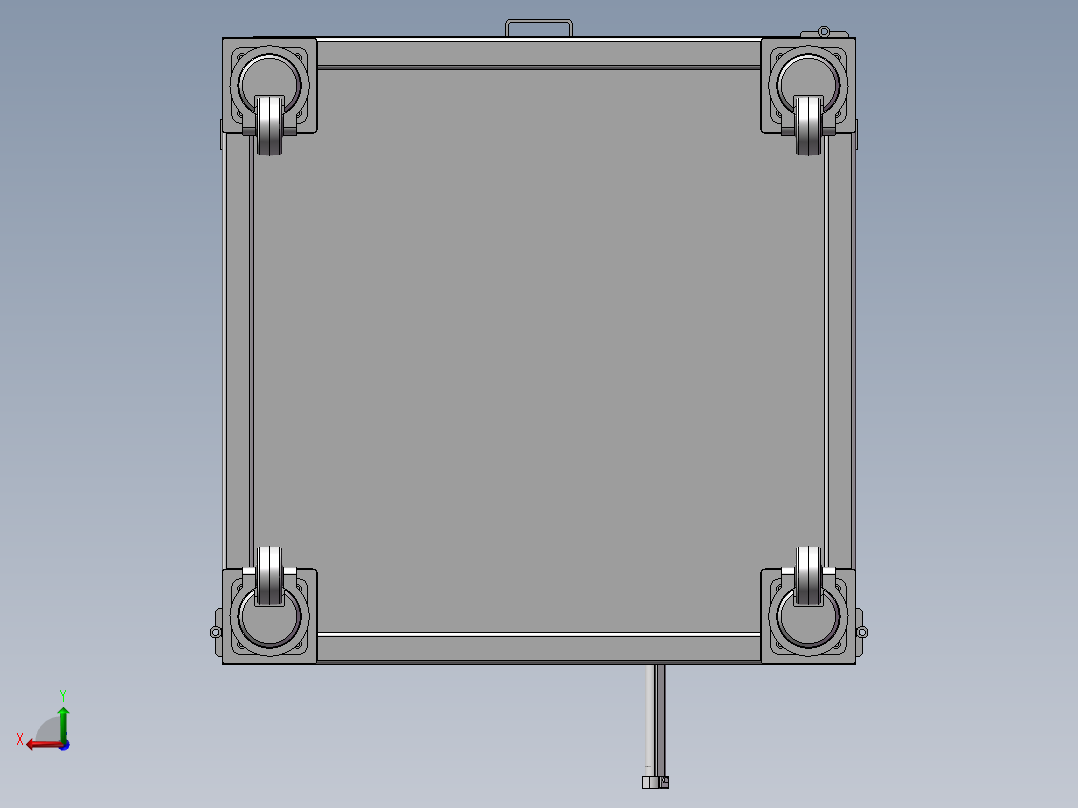 电池测量机后视图