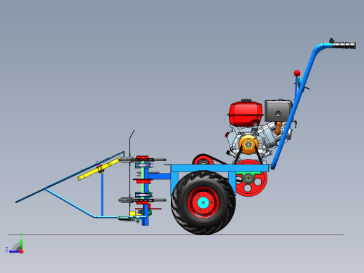 高速割晒机右视缩略图