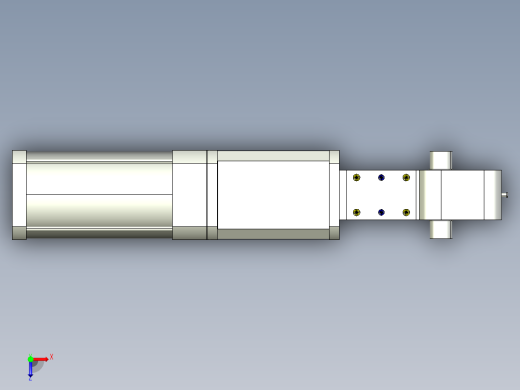 德克斯TUNKERS气缸数模KS_160_2_BD_A00_T12_135GRAD俯视缩略图
