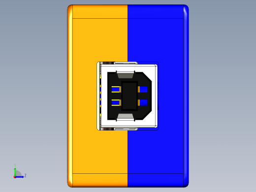 usb隔离器左视缩略图