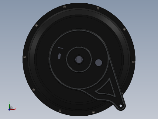 轮毂电机 (3)前视缩略图