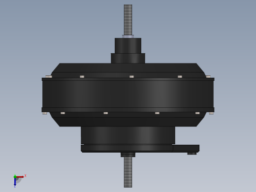 轮毂电机 (3)俯视缩略图