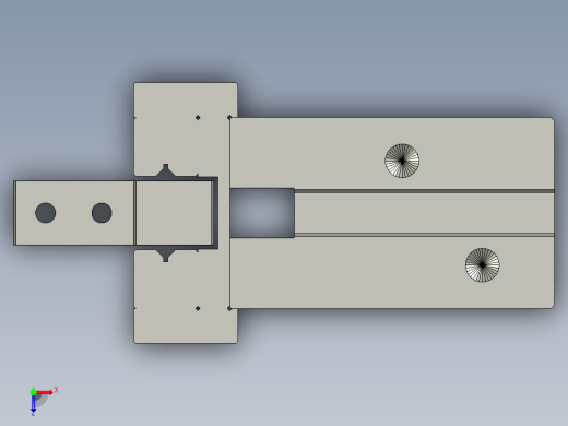普通气爪PH01-16G俯视缩略图