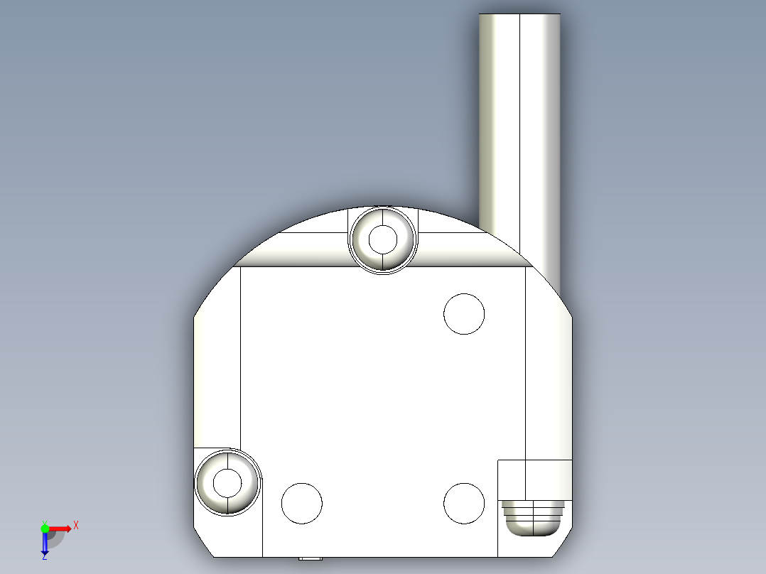 基恩士SL-V06L_T_kc图纸模型俯视图