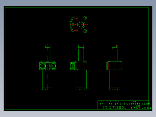 KOSMEKTLA0401-2CR-Q多系列多零件图纸模型