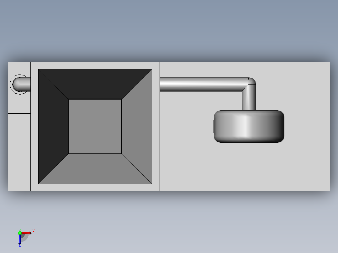 有机复合肥加工设备俯视图