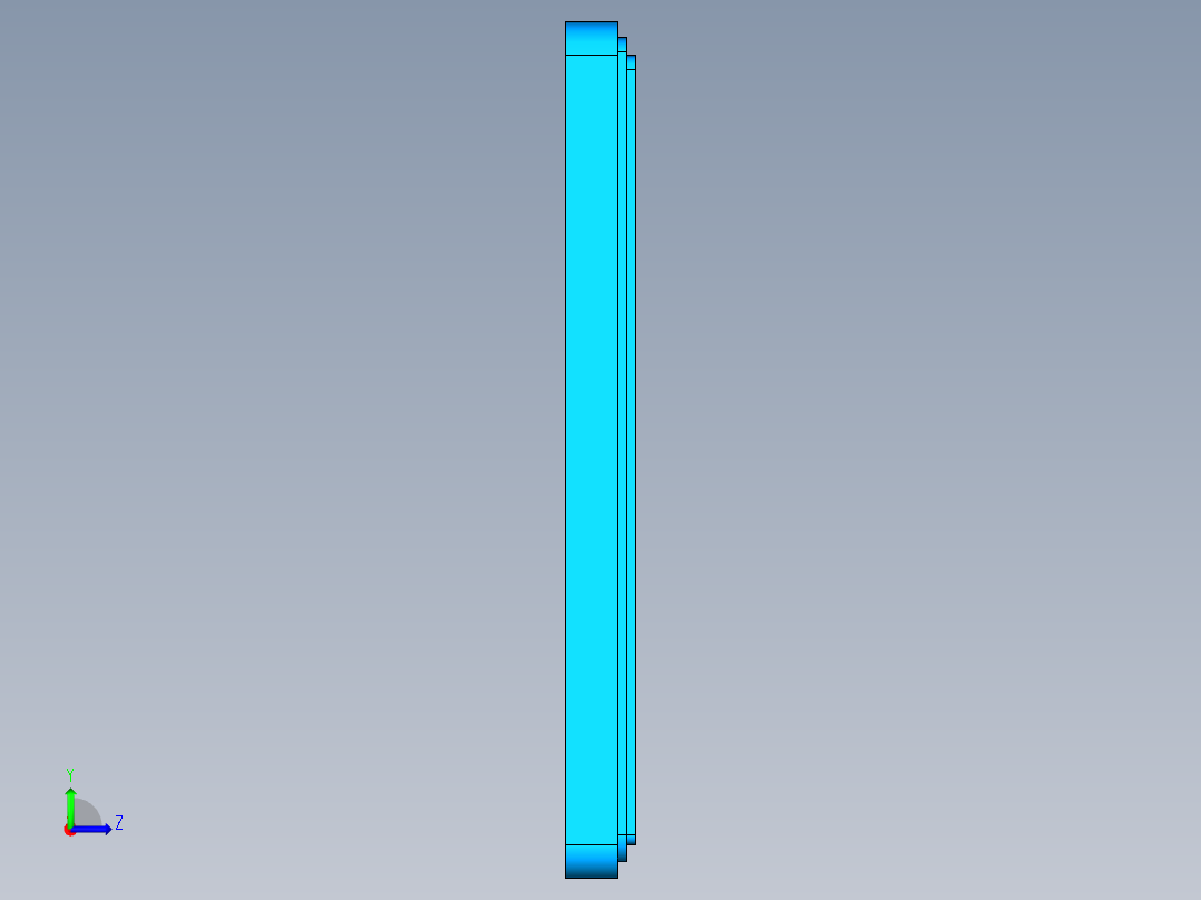 REACHER-A笔记本CNC工装夹具三维模型-CNC3SHOUGUANG左视图