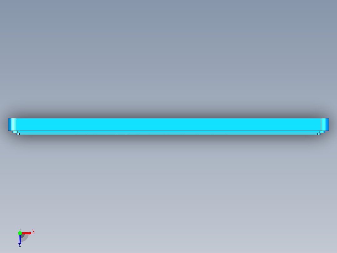 REACHER-A笔记本CNC工装夹具三维模型-CNC3SHOUGUANG俯视图