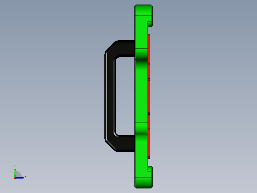 siva-aim-笔记本CNC工装夹具三维模型CNC3-GaiBan-170301左视图