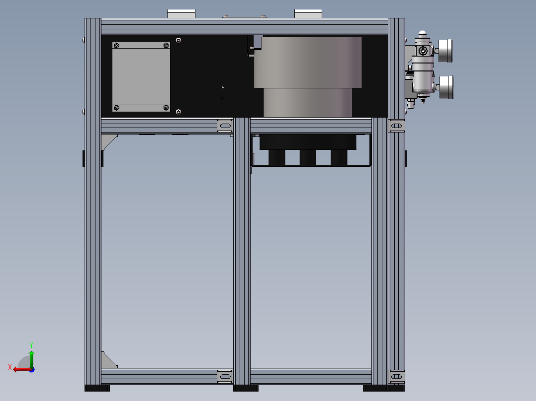 灯泡灯头自动铆压紧固设备sw18可编辑后视图