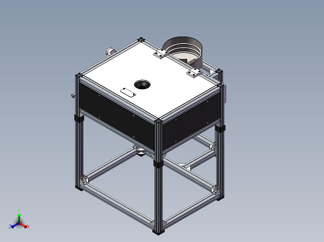 灯泡灯头自动铆压紧固设备sw18可编辑正等轴测图