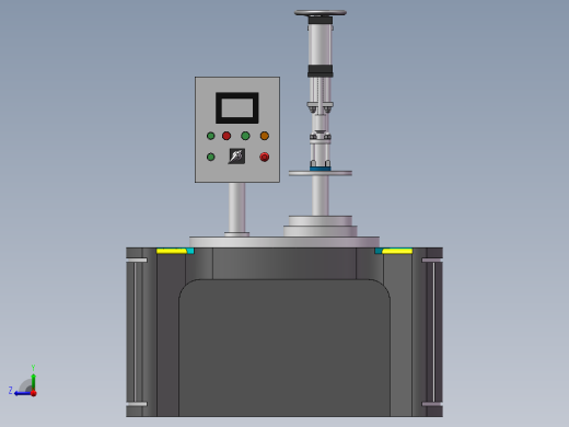 瓶盖自动压缩机sw17右视缩略图