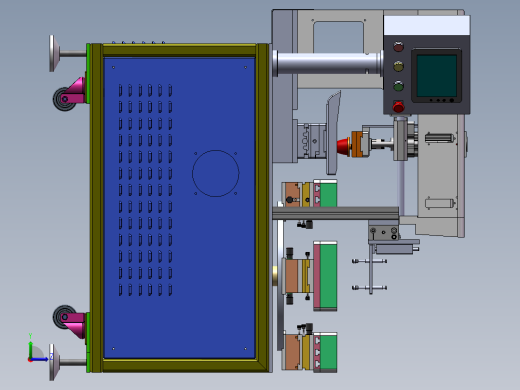 四工位转盘移印机sw20可编辑左视缩略图