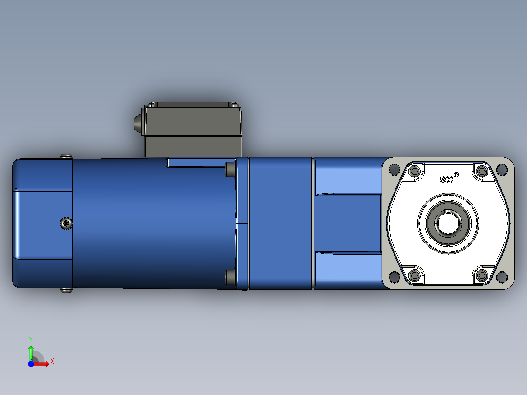 YT系列调速电机-120yt02-1800前视图