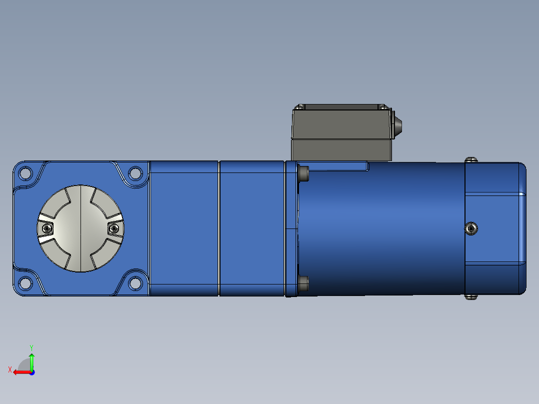 YT系列调速电机-120yt02-1800后视图