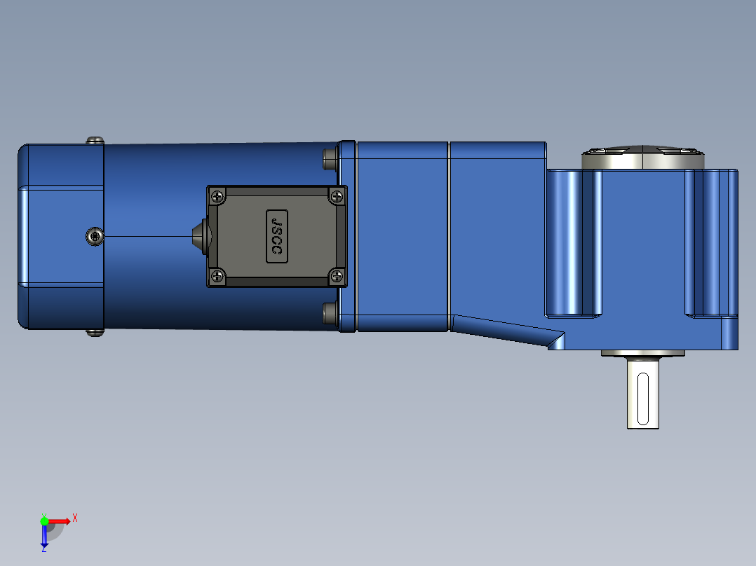 YT系列调速电机-120yt02-1800俯视图