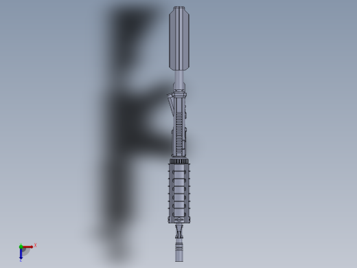 M4A4冲锋枪俯视缩略图