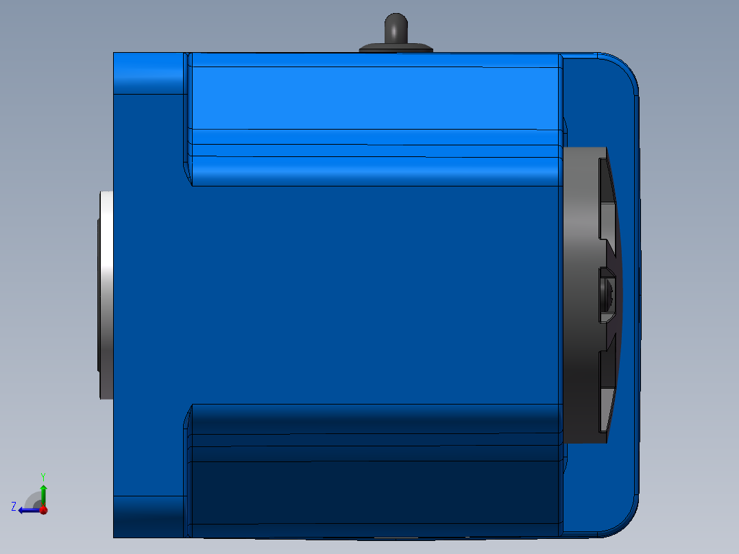 精研-调速电机-100YT200GV22+100GF120RC+SK200Enio-ZY-SM右视图