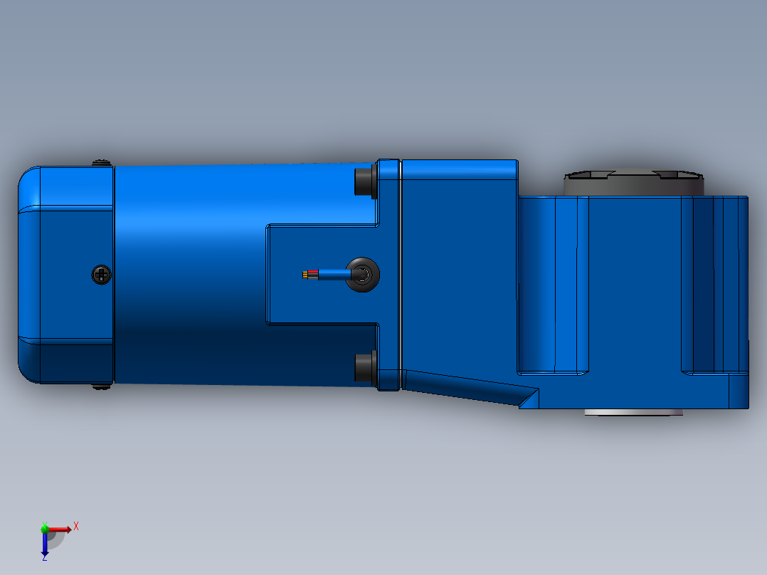 精研-调速电机-100YT200GV22+100GF120RC+SK200Enio-ZY-SM俯视图
