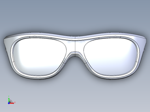 运动眼镜前视缩略图