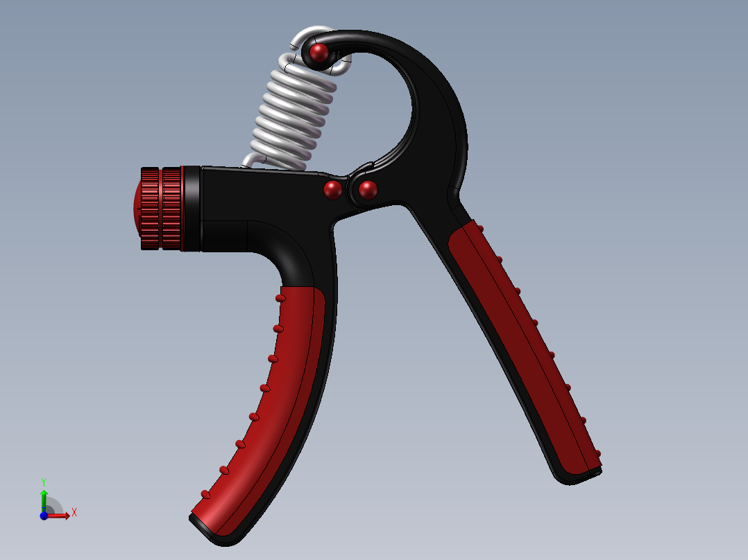 制作握力器弹簧动画