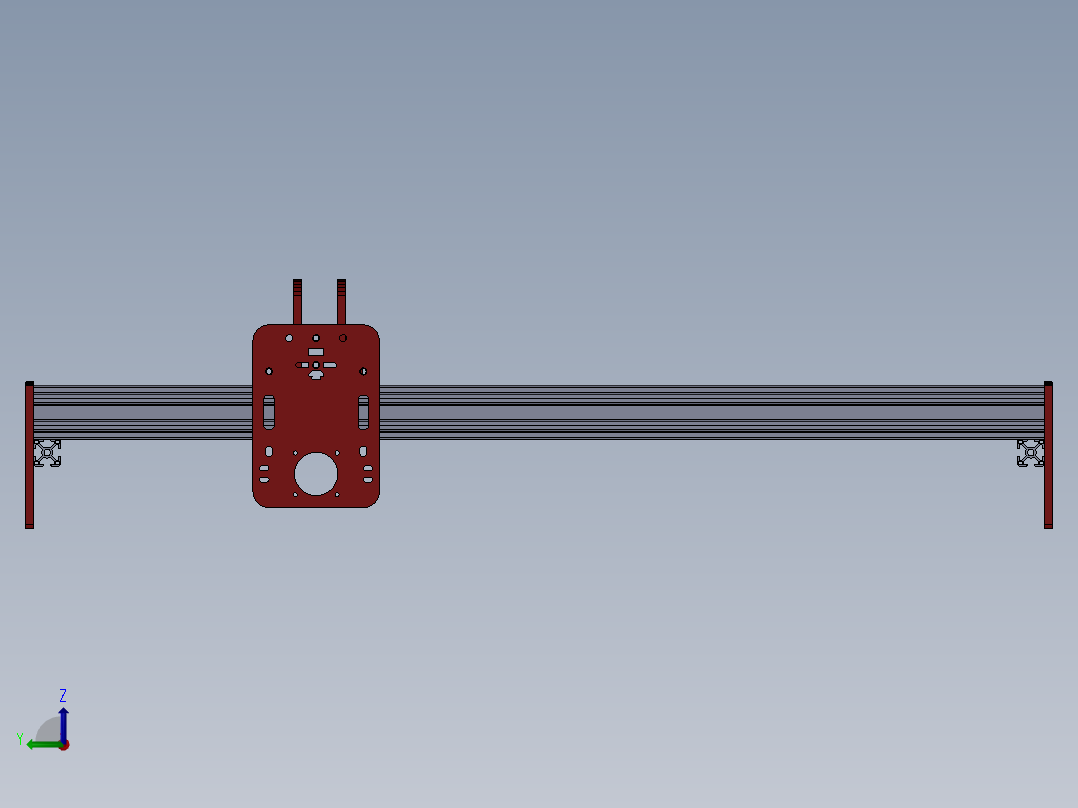 ACRO激光系统-面板左视图