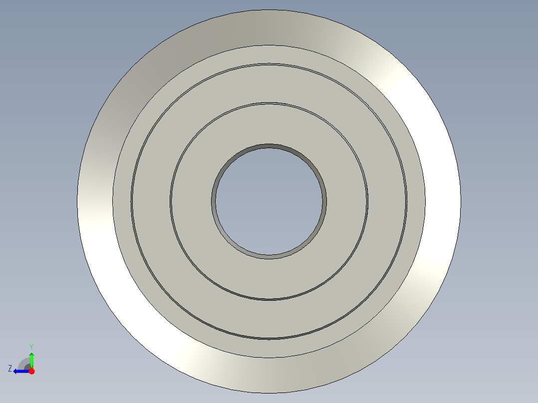 XL050同步轮C(24齿XL型带宽127mm)右视图
