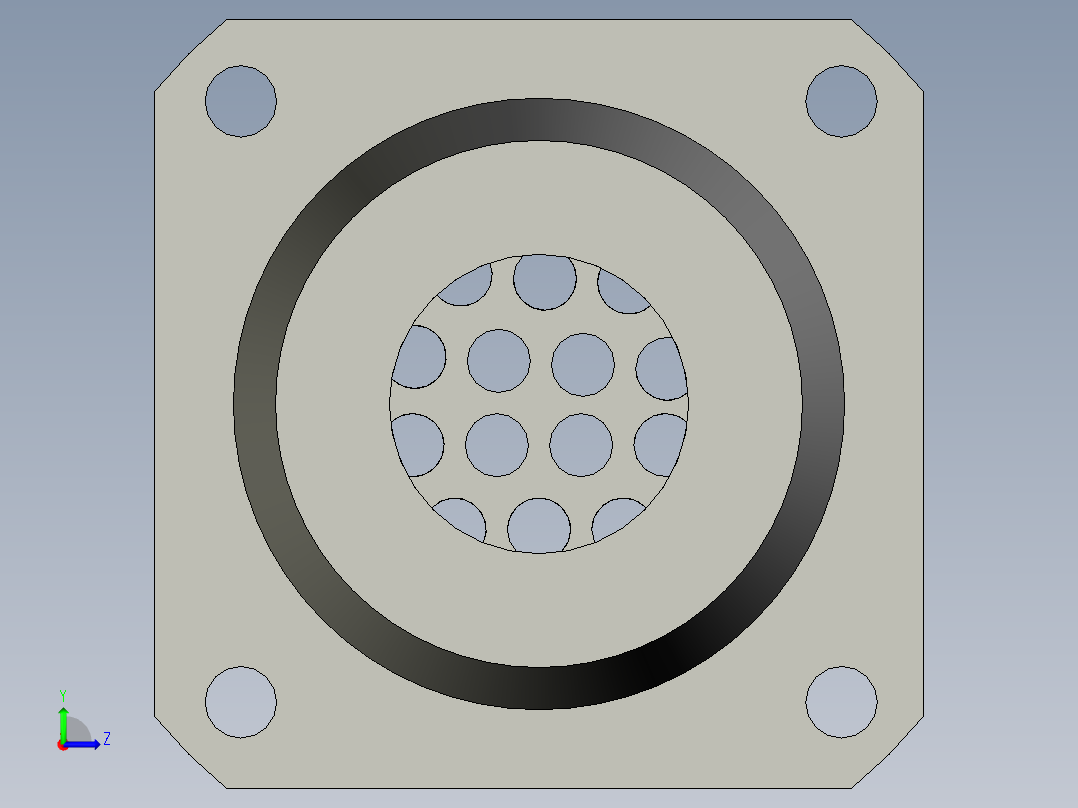 SMEMA接口座F左视图