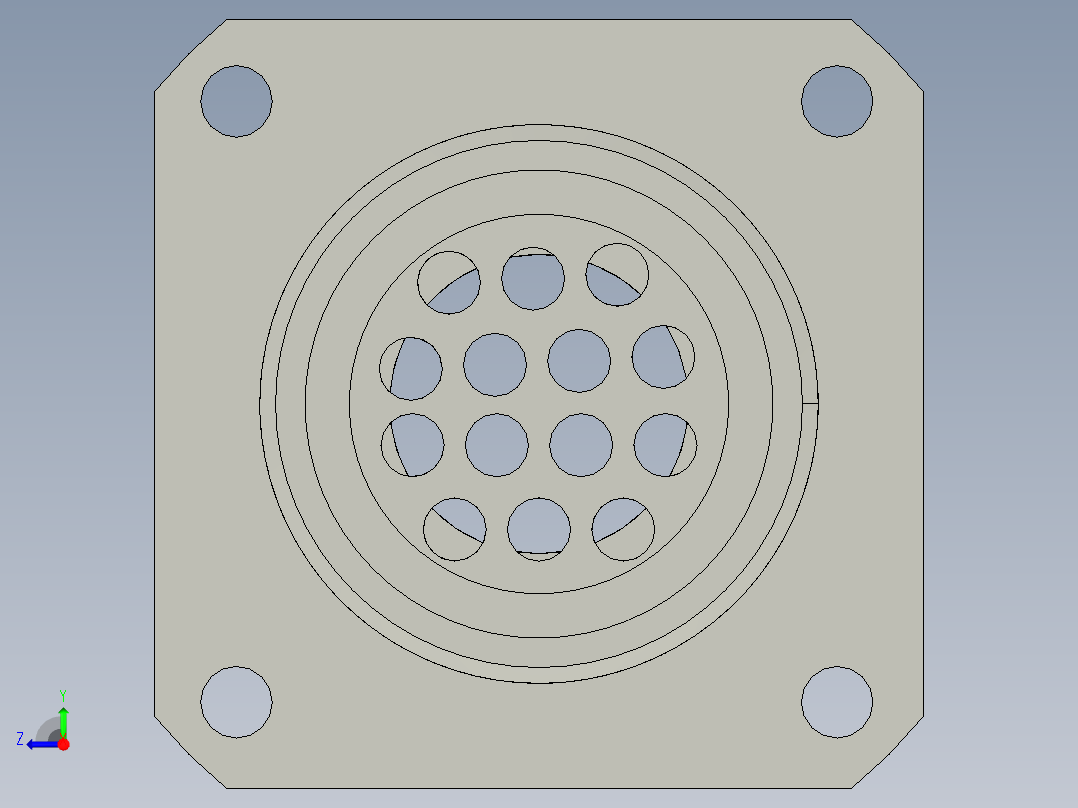 SMEMA接口座F右视图