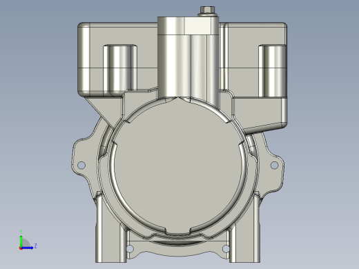 卡车车载空调压缩机左视缩略图