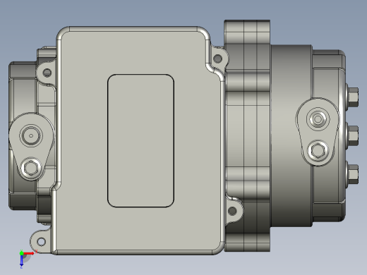 卡车车载空调压缩机俯视缩略图