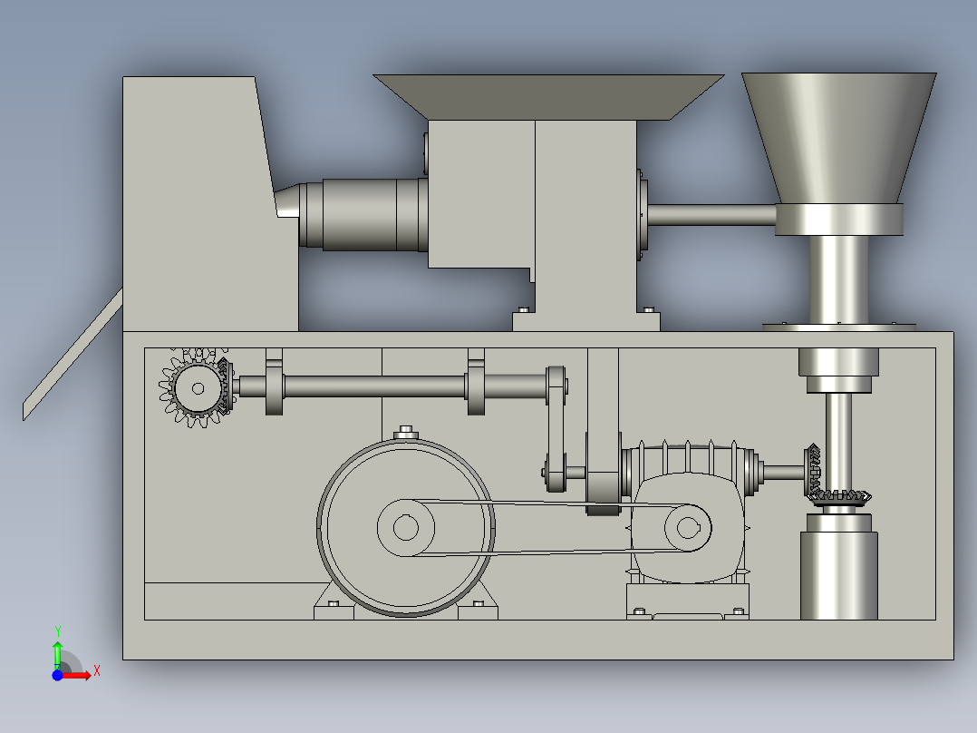 小型多功能水晶饺包水饺机前视图
