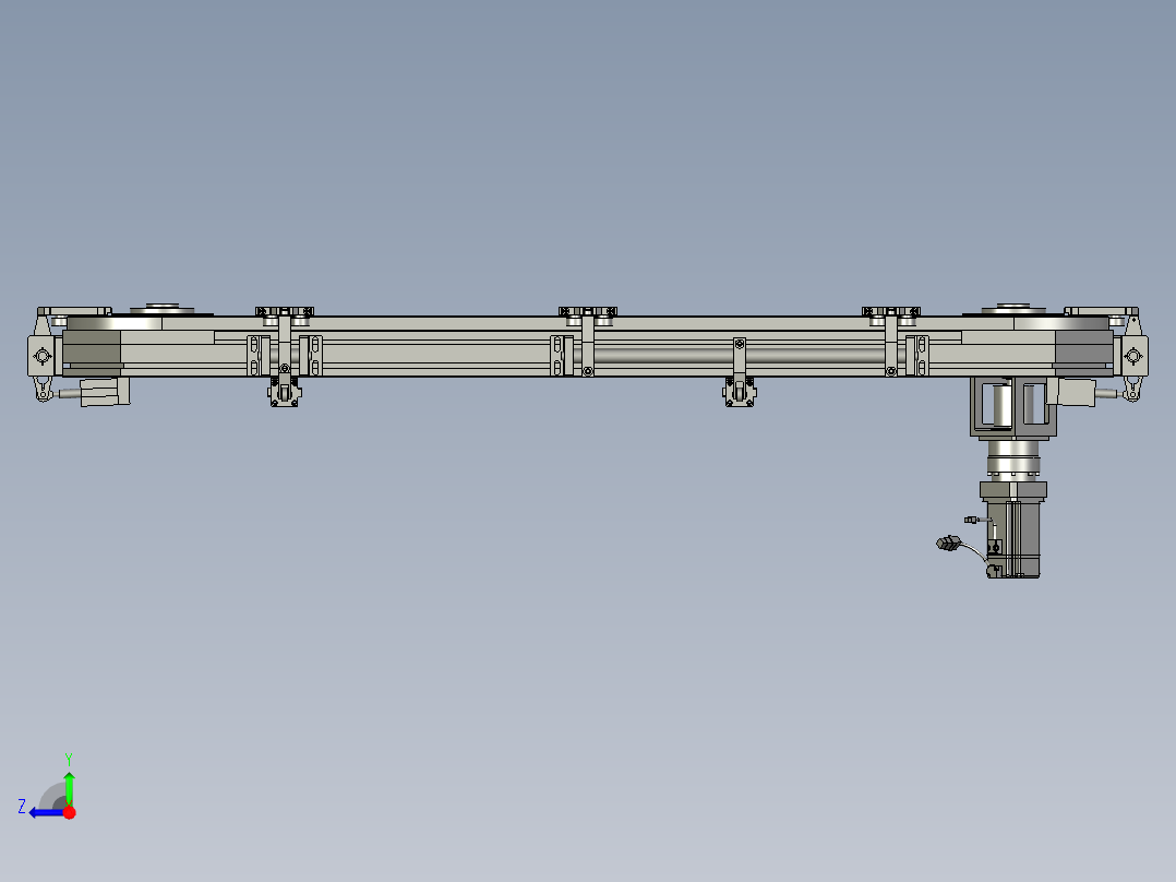 环形导轨右视图