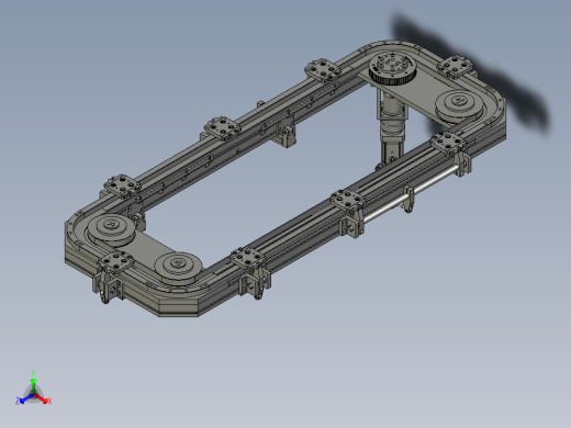 环形导轨正等轴测缩略图