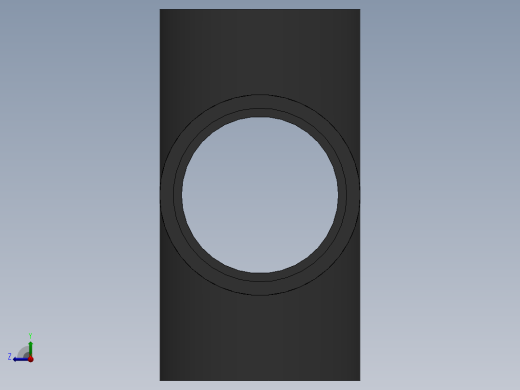 Cross DN150 PN10 U-PVC右视缩略图