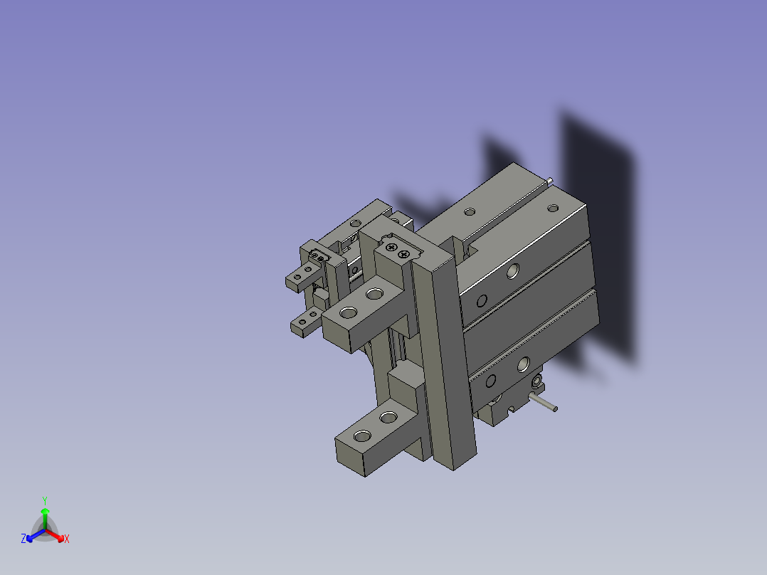 587裁线模组切线部分2020主视图